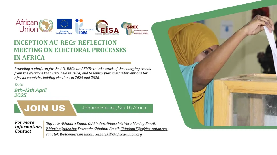 AU-RECs Reflection and Technical Meeting